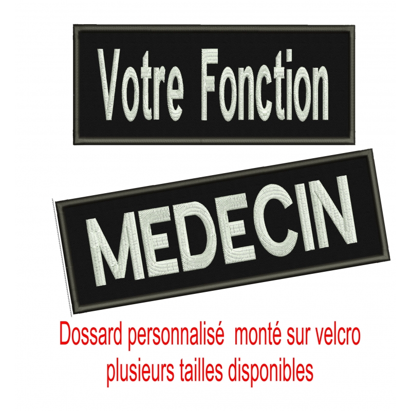 dossard-personnalise-sur-velcro Fabrication Française