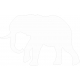 www.nathali-embroidery.fr-éléphant -1-blanc-personnalisation-fabrication-française