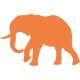 www.nathali-embroidery.fr-éléphant -1-orange-personnalisation-fabrication-française