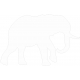 www.nathali-embroidery.fr-éléphant -1-blanc-inversé-personnalisation-fabrication-française