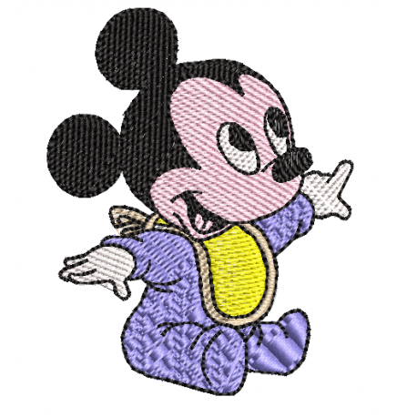 www.nathali-embroidery.fr-ar0406 mickey baby-Personnalisation-Fabrication-Française