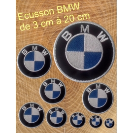 Ecusson BMW de 3 cm à 20 cm